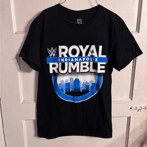 WWE Official Royal Rumble Indianapolis "I Was There" 2025 Graphic T-Shirt Small